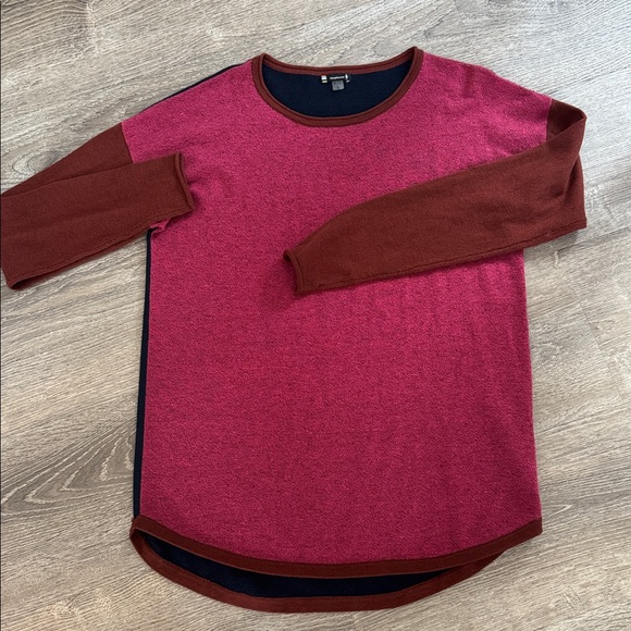 Smartwool Sweaters - SMARTWOOL Womens L Shadow pine Color-block Sweater soft warm layering outdoors